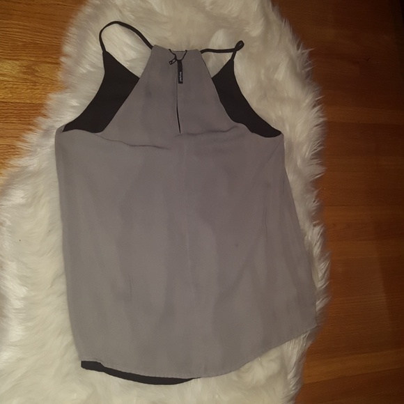 Tops - Reversable Gray/Black Tank Top